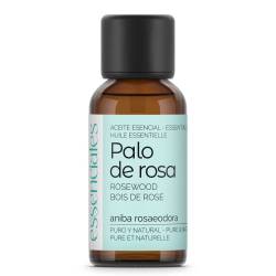 Aceite esencial de Palo de Rosa, 100% puro y natural, 30 ml.