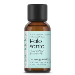 Aceite esencial de Palo Santo, 100% puro y natural, 30 ml.