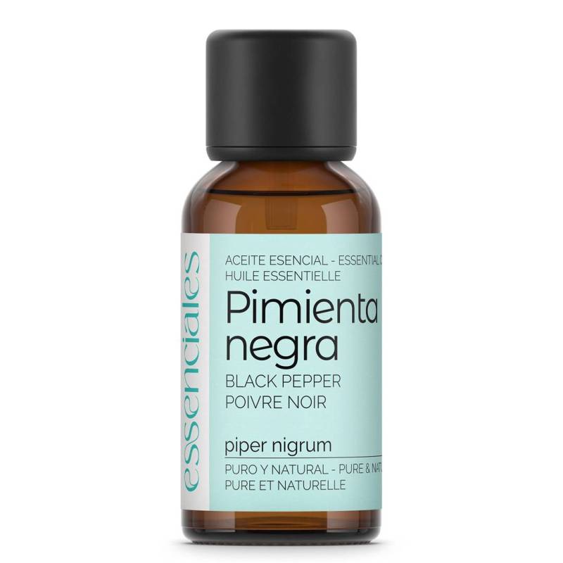 Aceite esencial de Pimienta negra, 100% puro y natural, 30 ml.