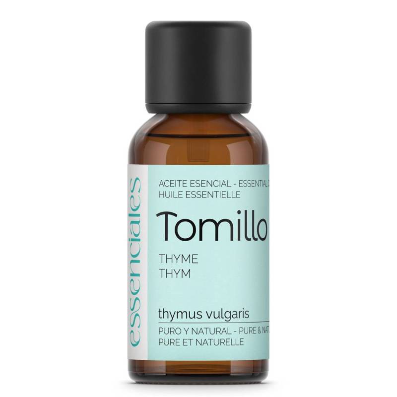 Aceite esencial de Tomillo ibérico, 100% puro y natural, 30 ml.