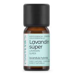 Aceite esencial de Lavandín Súper, 100% puro y natural, 10 ml.