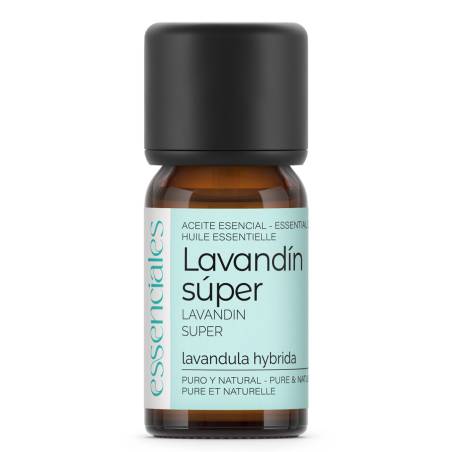 Aceite esencial de Lavandín Súper, 100% puro y natural, 10 ml.