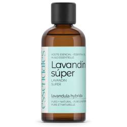 Aceite esencial de Lavandín Súper, 100% puro y natural, 100 ml.