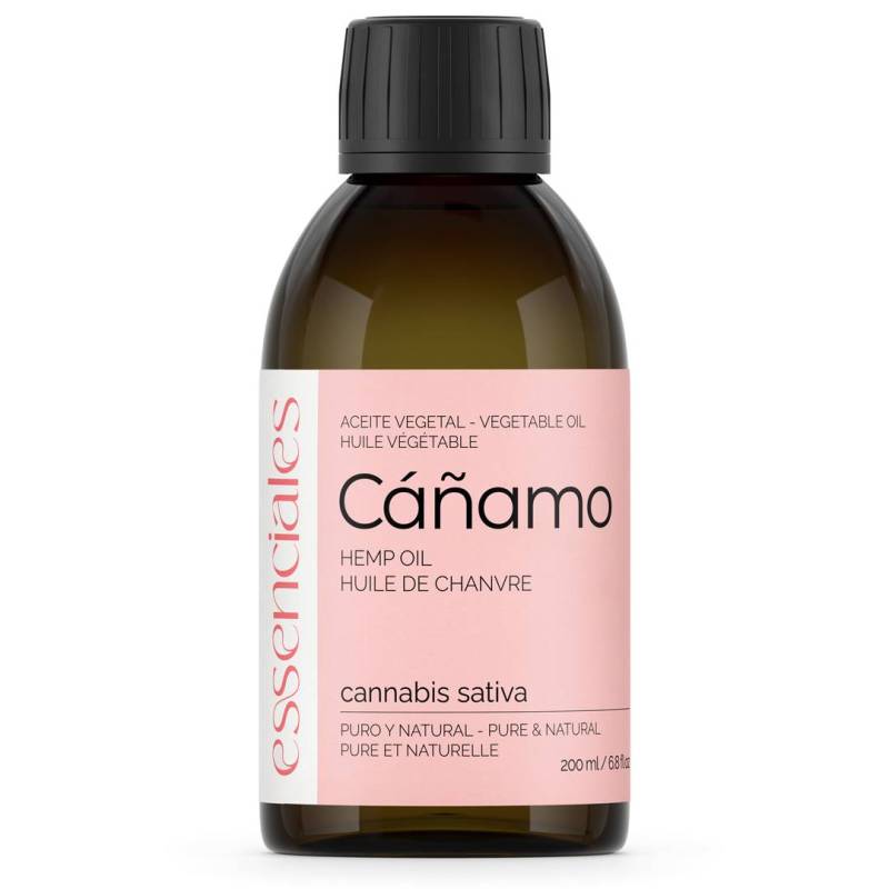 Aceite virgen de cáñamo, 100% natural, 200 ml