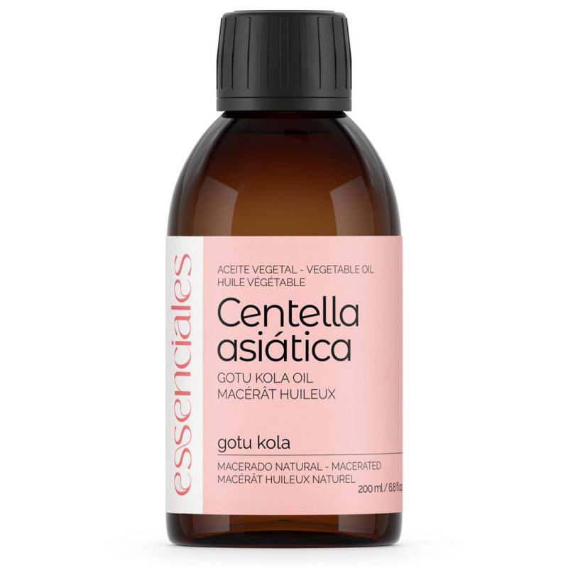Aceite de Centella Asiática (Gotu Kola), macerado 100% natural, 200 ml