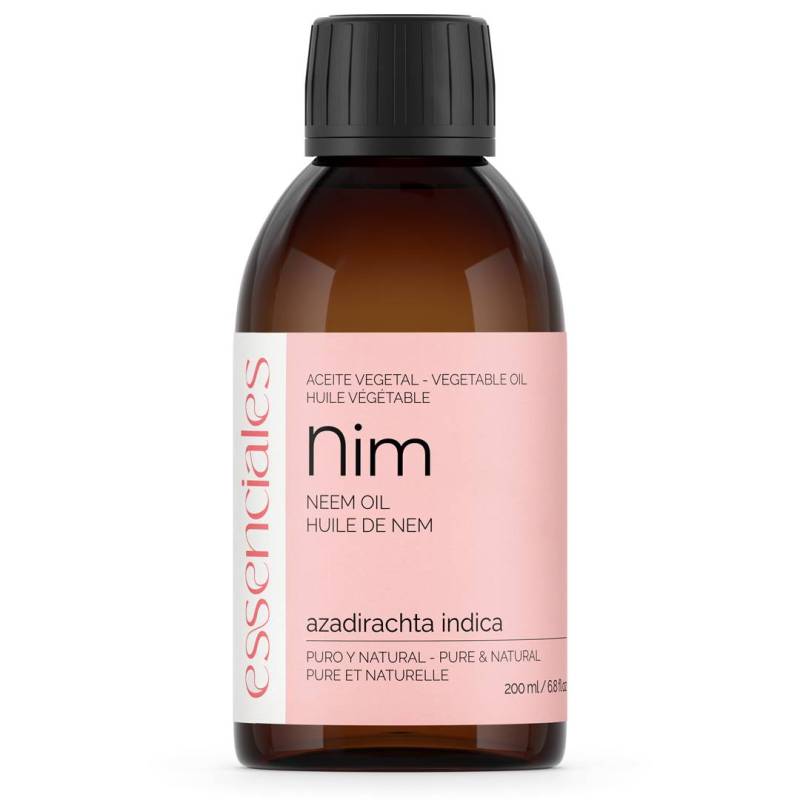 Aceite de Nim (neem, azadirachta indica), 100% natural, 200 ml