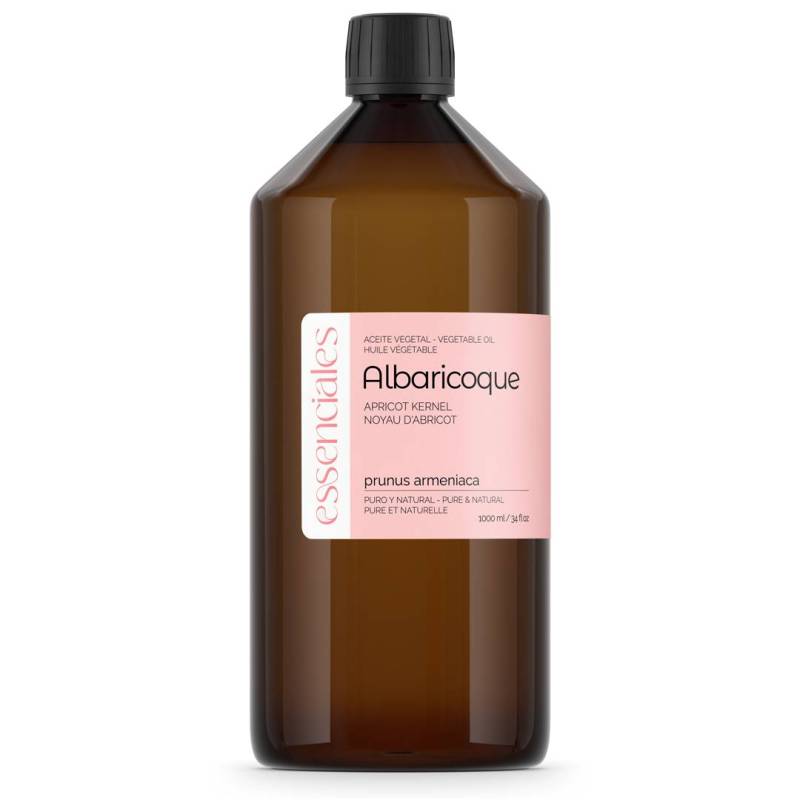 Aceite de Albaricoque, 100% natural,1 litro.