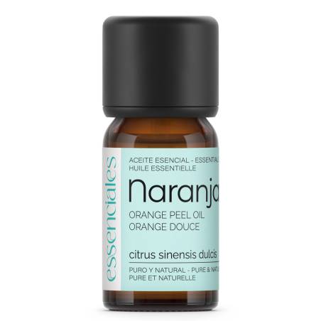 Aceite esencial de Naranjas dulce, 100% puro y natural, 10 ml.