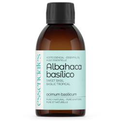 Aceite esencial de Albahaca basílico, 100% puro y natural, 200 ml.