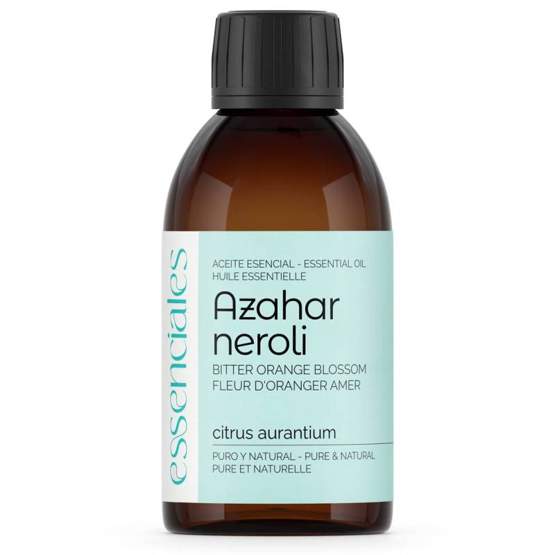 Aceite esencial de Azahar Neroli o flor de naranjo amargo, 100% puro y natural. Calidad suprema. 200 ml.