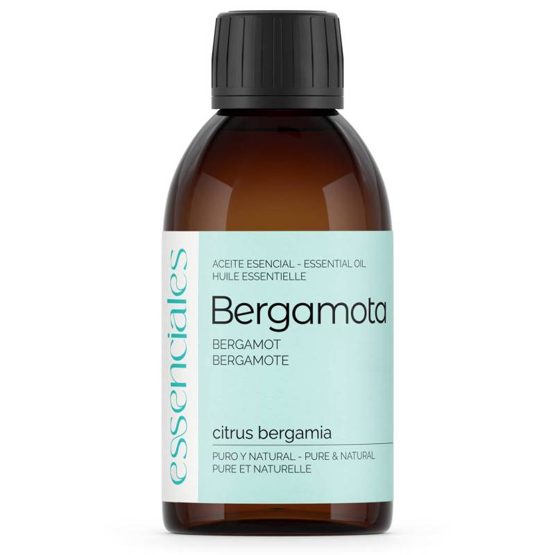 Aceite esencial de Bergamota, 100% puro y natural, 200 ml.