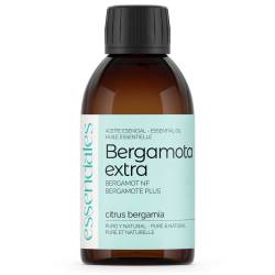 Aceite esencial de Bergamota Extra (entera, sin fraccionar), 100% puro y natural,200 ml.