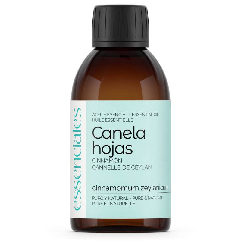 Aceite esencial de Canela (hojas), 100% puro y natural, 200 ml.