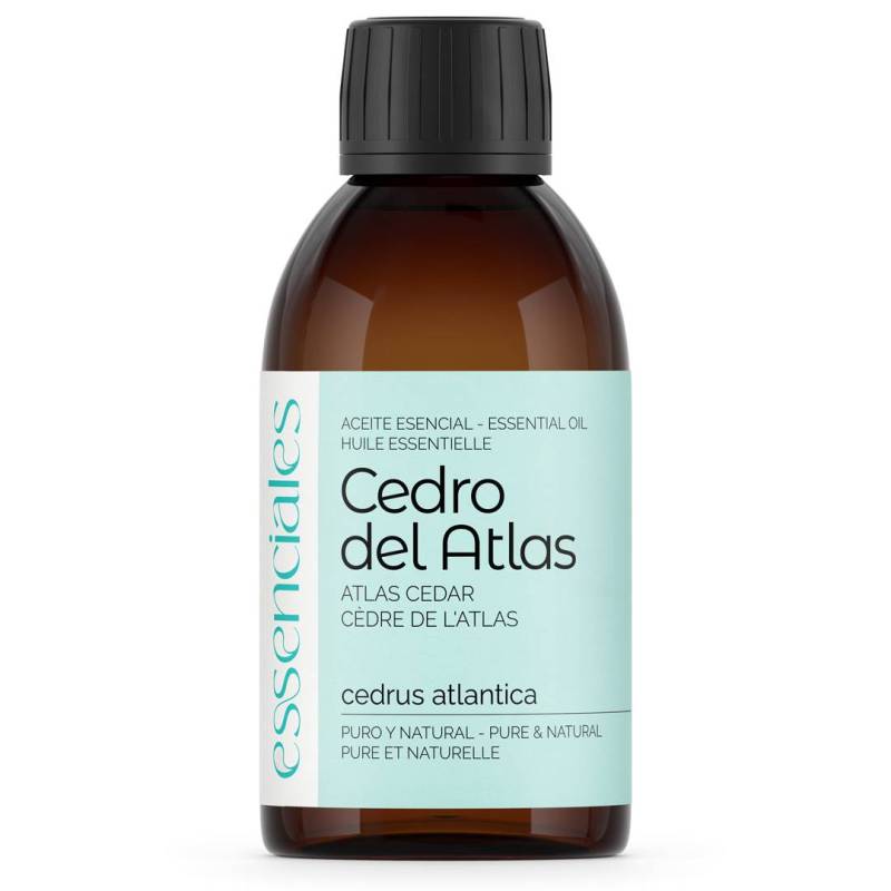 Aceite esencial de Cedro del Atlas, 100% puro y natural, 200 ml.