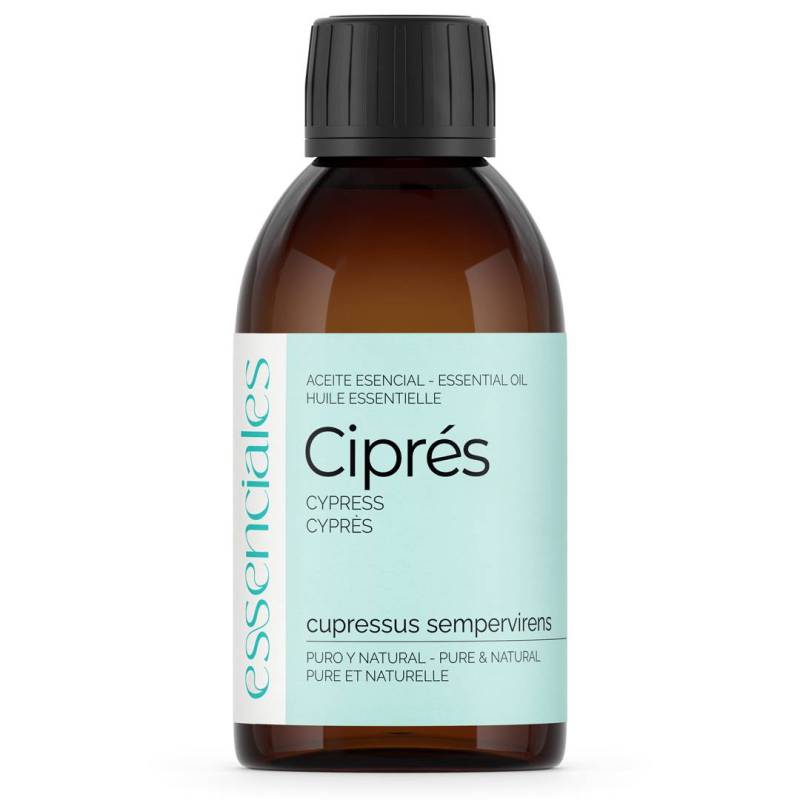 Aceite esencial de Ciprés, 100% puro y natural, 200 ml.