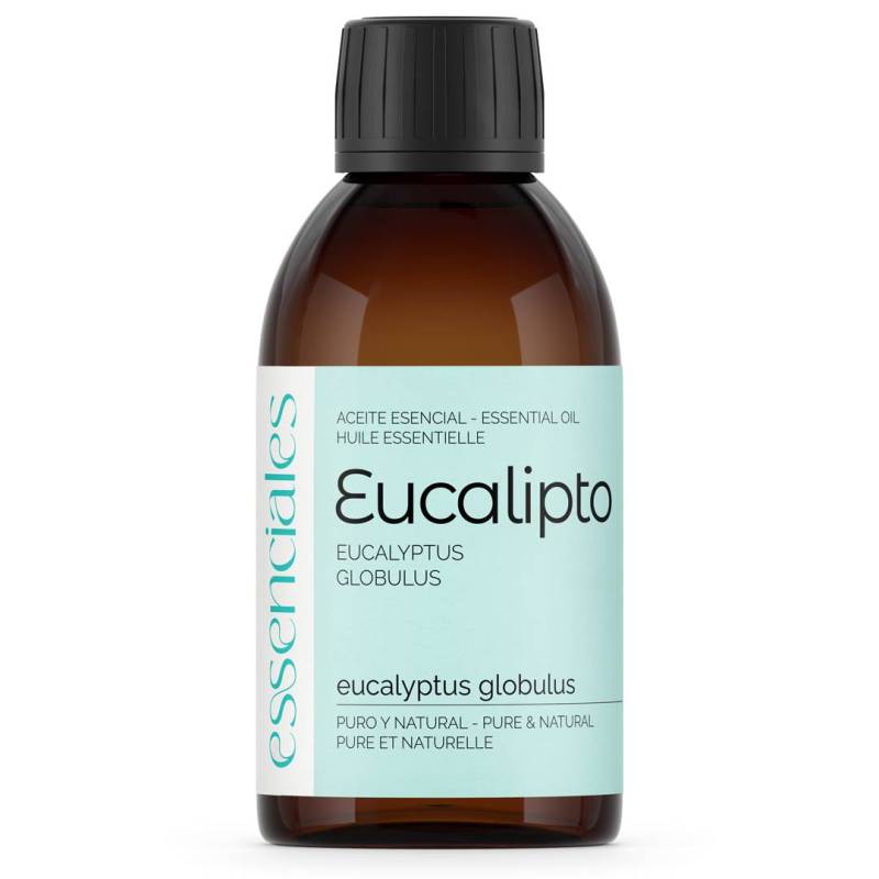 Aceite esencial puro de Eucalipto, 100% puro y natural, 200 ml.