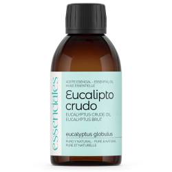 Aceite esencial de Eucalipto, crudo (sin fraccionar), 100% puro y natural, 200 ml.