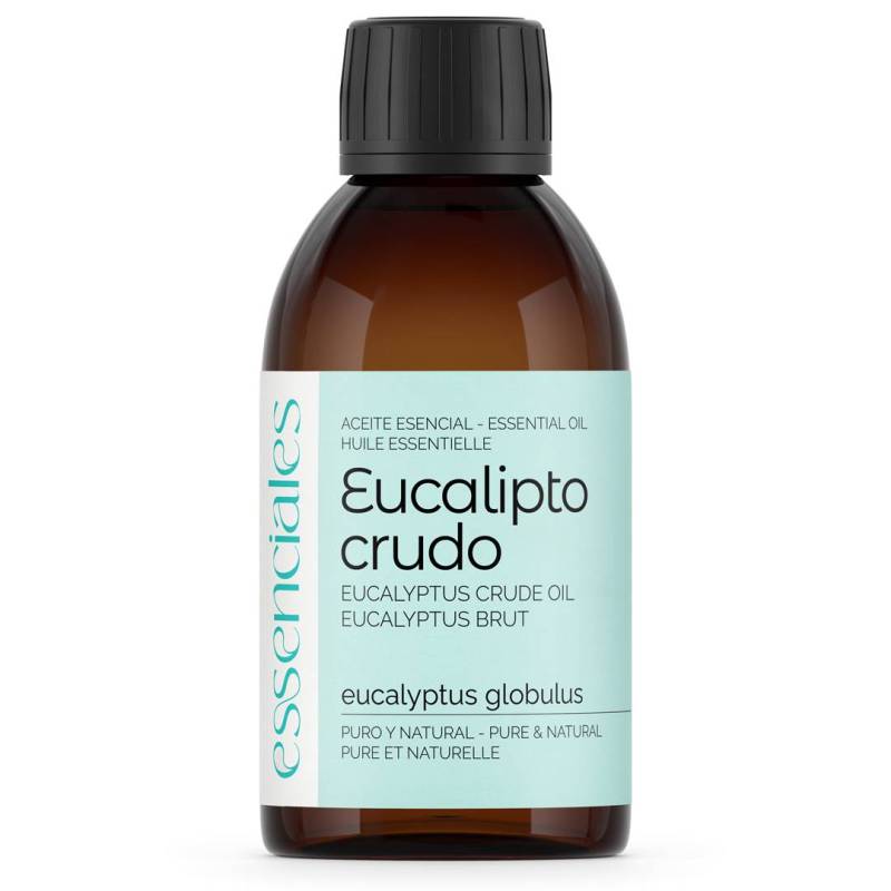 Aceite esencial de Eucalipto, crudo (sin fraccionar), 100% puro y natural, 200 ml.