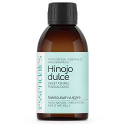 Aceite esencial de Hinojo dulce, 100% puro y natural, 200 ml.