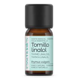 Aceite esencial de Tomillo linalol, 100% puro y natural, 10 ml.