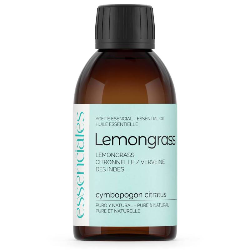 Aceite esencial de Lemongrass, 100% puro y natural, 200 ml.