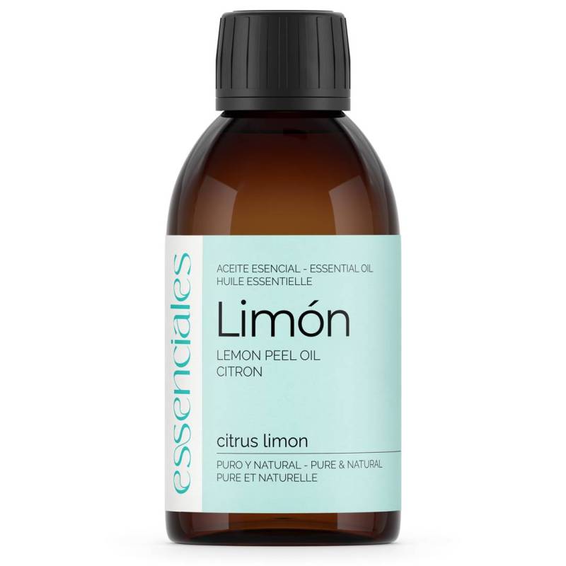 Aceite esencial Limón, 100% puro y natural,200 ml.