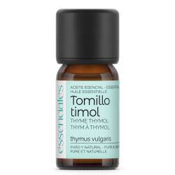 Aceite esencial de Tomillo timol, 100% puro y natural, 10 ml.
