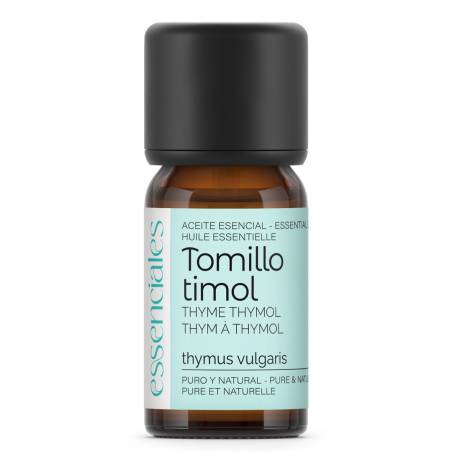 Aceite esencial de Tomillo timol, 100% puro y natural, 10 ml.