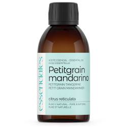 Aceite esencial de Petitgrain mandarino, 100% puro y natural, 200 ml.