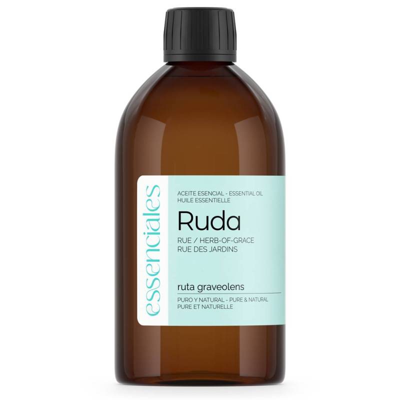 Aceite esencial de Ruda, 100% puro y natural, 500 ml.