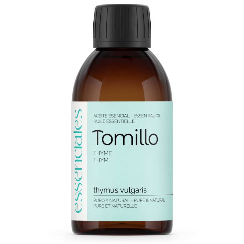 Aceite esencial de Tomillo linalol, 100% puro y natural, 200 ml.