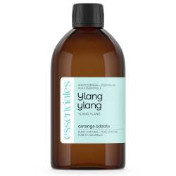 Aceite esencial de Ylang ylang, 100% puro y natural, 500 ml.