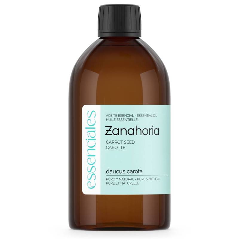 Aceite esencial de Zanahoria, 100% puro y natural, 500 ml.