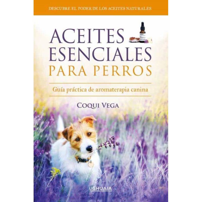 Aceites esenciales para perros, libro.