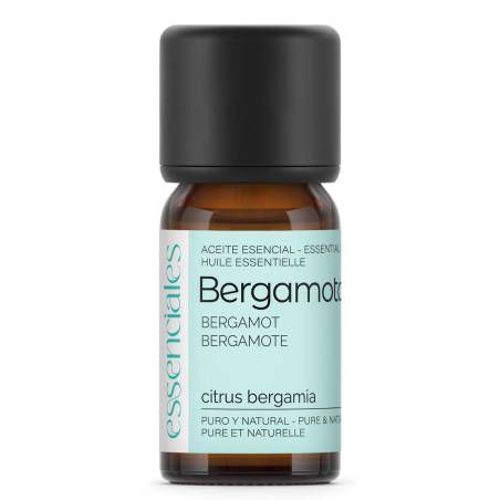 Aceite esencial de Bergamota, 100% puro y natural, 10 ml.