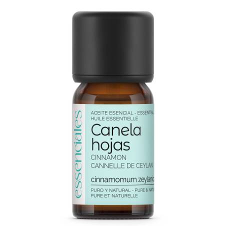 Aceite esencial de Canela (hojas), 100% puro y natural, 10 ml.