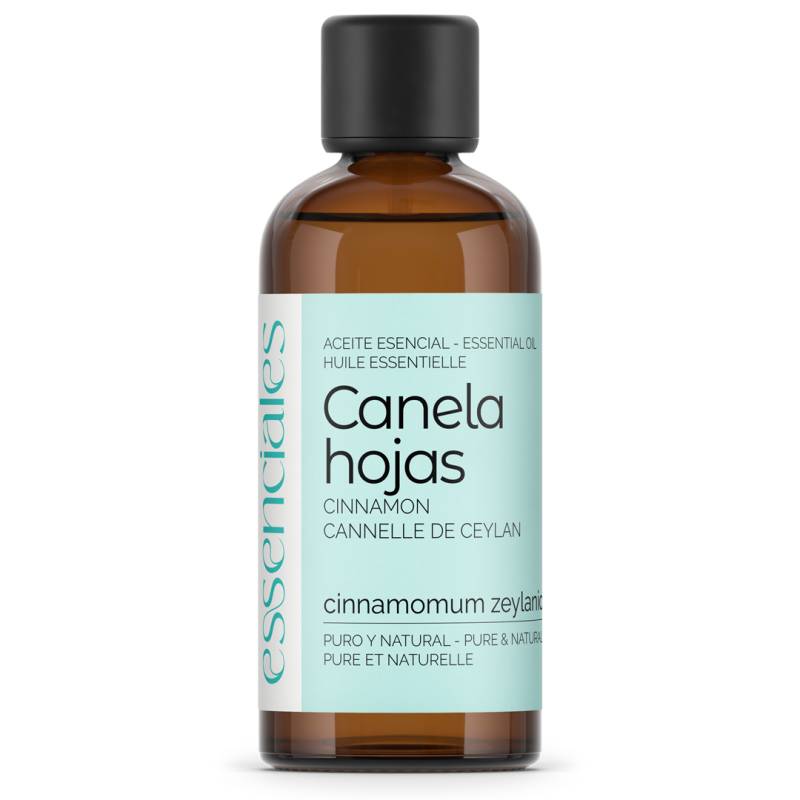 Aceite esencial de Canela (hojas), 100% puro y natural, 100 ml.