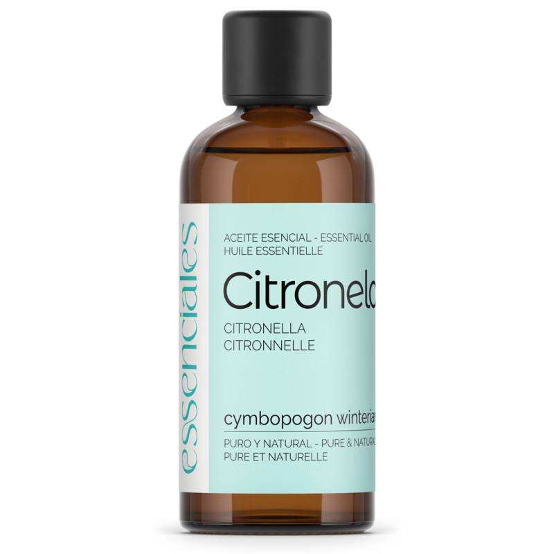 Aceite esencial de Citronela, 100% puro y natural, 100 ml.