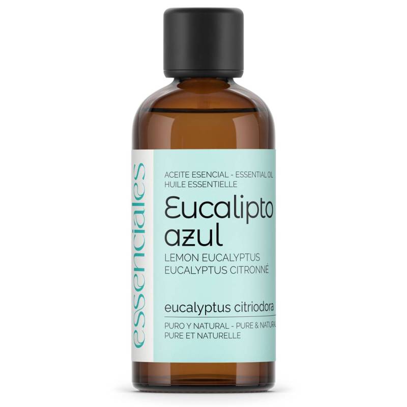 Aceite esencial de Eucalipto Azul (citriodora), 100% puro y natural, 100 ml.