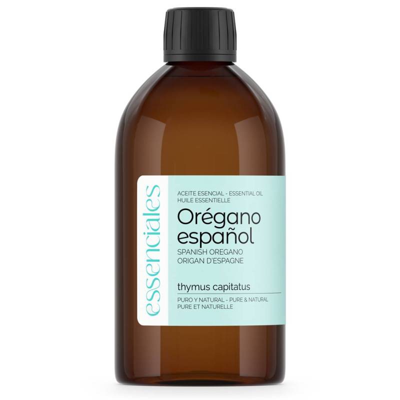 Aceite esencial de Orégano español (thymus capitatus), 100% puro y natural, 500 ml