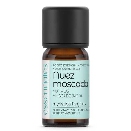Aceite esencial de Nuez Moscada, 100% puro y natural, 10 ml