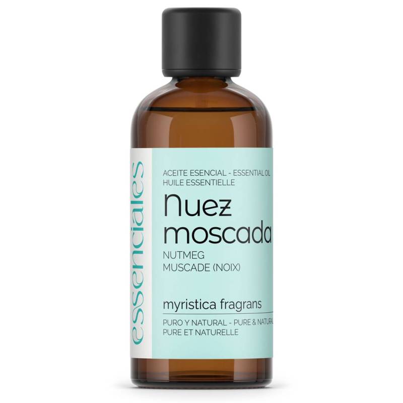 Aceite esencial de Nuez Moscada, 100% puro y natural, 100 ml