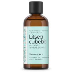 Aceite esencial de Litsea Cubeba, 100% puro y natural, 100 ml.