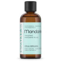 Aceite esencial de mandarina, 100% puro y natural, 100 ml.