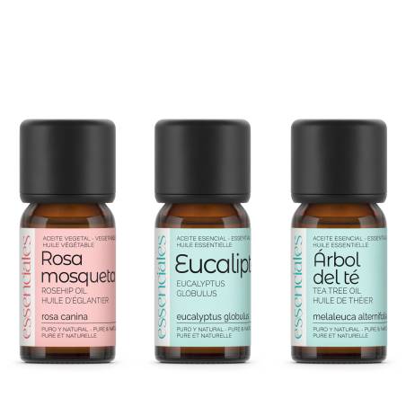 Pack Rosa mosqueta + Árbol del Té + Eucalipto