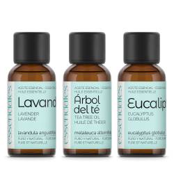 Pack 3 óleos essenciais para o lar 30ml | Essenciales.com