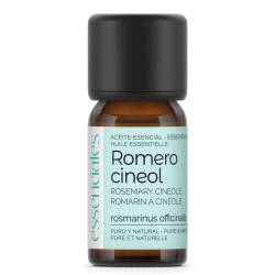 Aceite esencial de Romero cineol, 100% puro y natural, 10 ml.