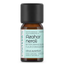 Aceite esencial de Azahar Neroli o flor de naranjo amargo, 100% puro y natural. Calidad suprema. Formato 5 y 10 ml.