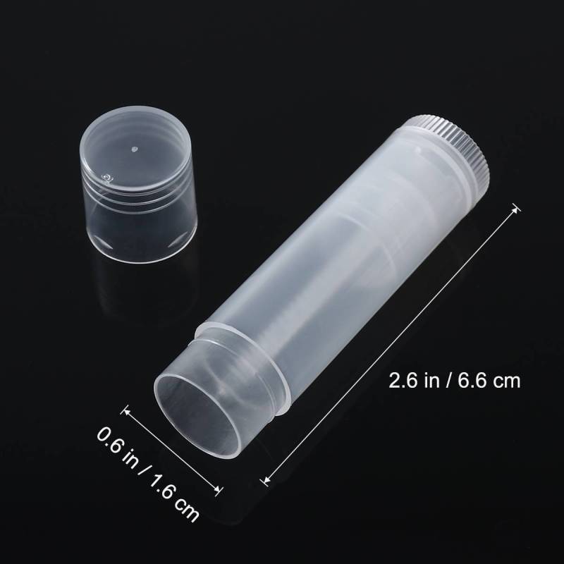 Tube de baume à lèvres transparent (pack de 7 unités)