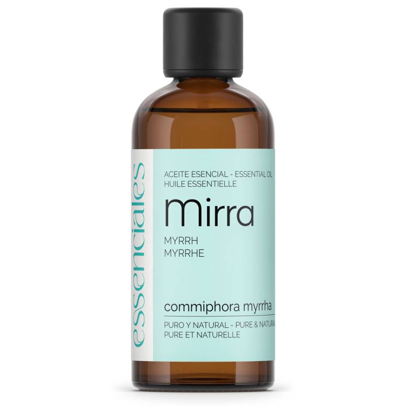 Aceite esencial de Mirra, 100% puro y natural, 100 ml.